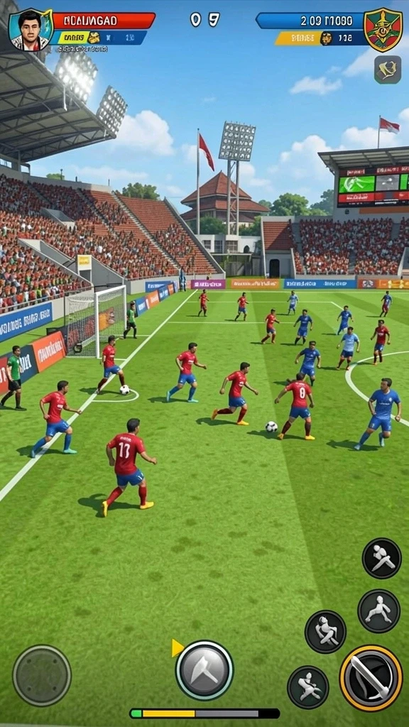 a200m - Screenshot menggambarkan petualangan epik di peta baru.