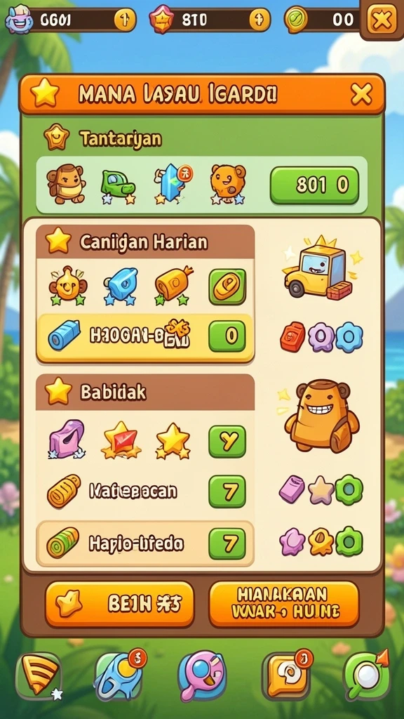 fiona77 - Tampilkan karakter utama yang siap beraksi.