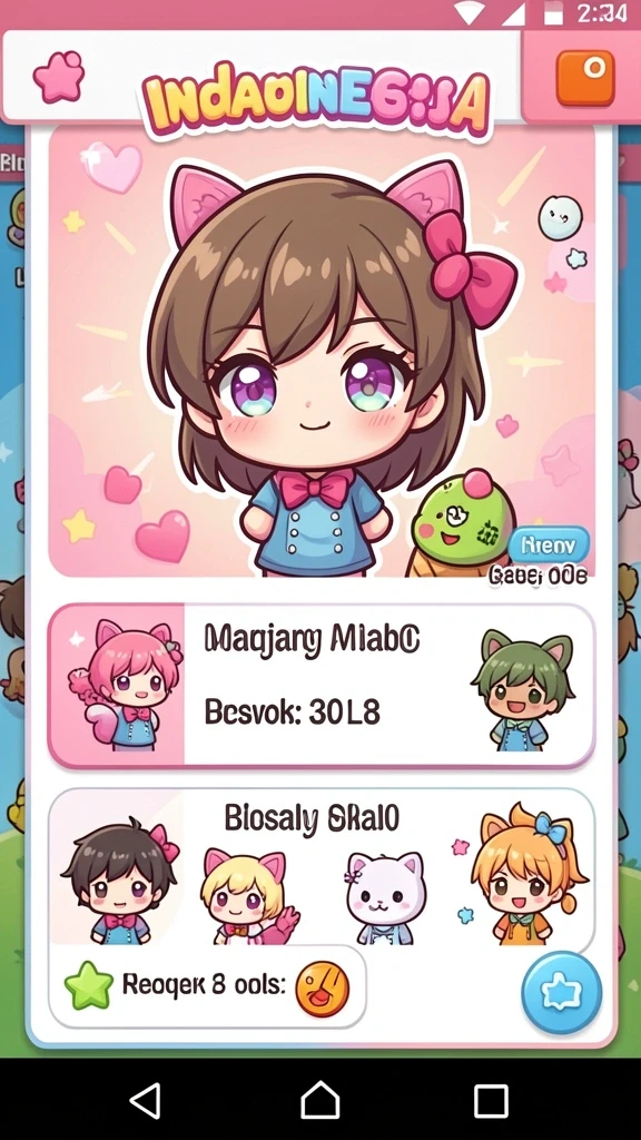 jv88 - Screenshot menunjukkan pilihan kustomisasi karakter yang menarik.