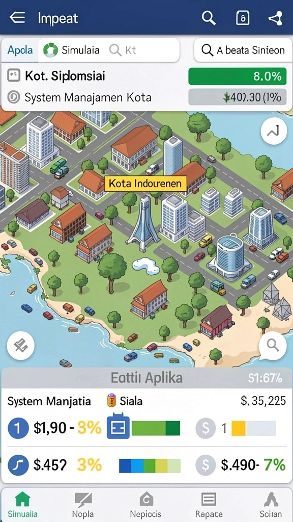 megafafa - Tampilan antarmuka yang mudah dipahami.