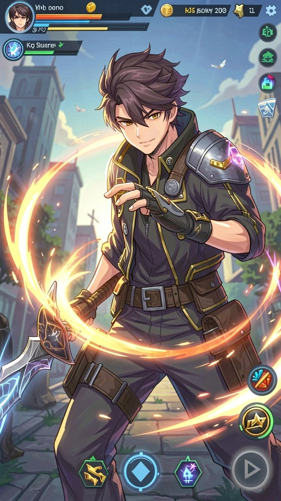 rpvip8 - Karakter-karakter menarik yang dapat dimainkan dalam game.