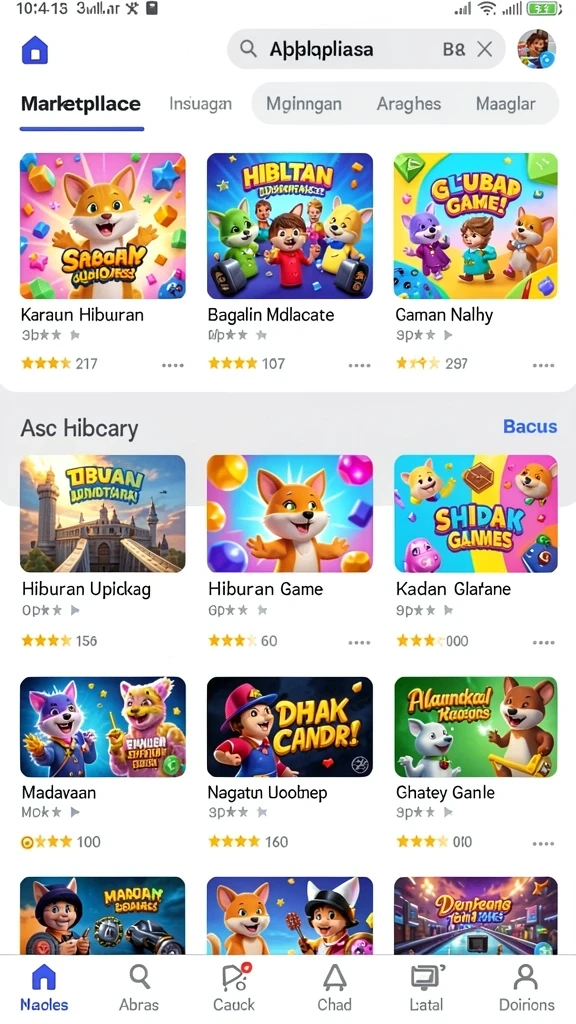 s9s9 - Tangkapan layar menunjukkan karakter utama beraksi di level yang penuh warna.