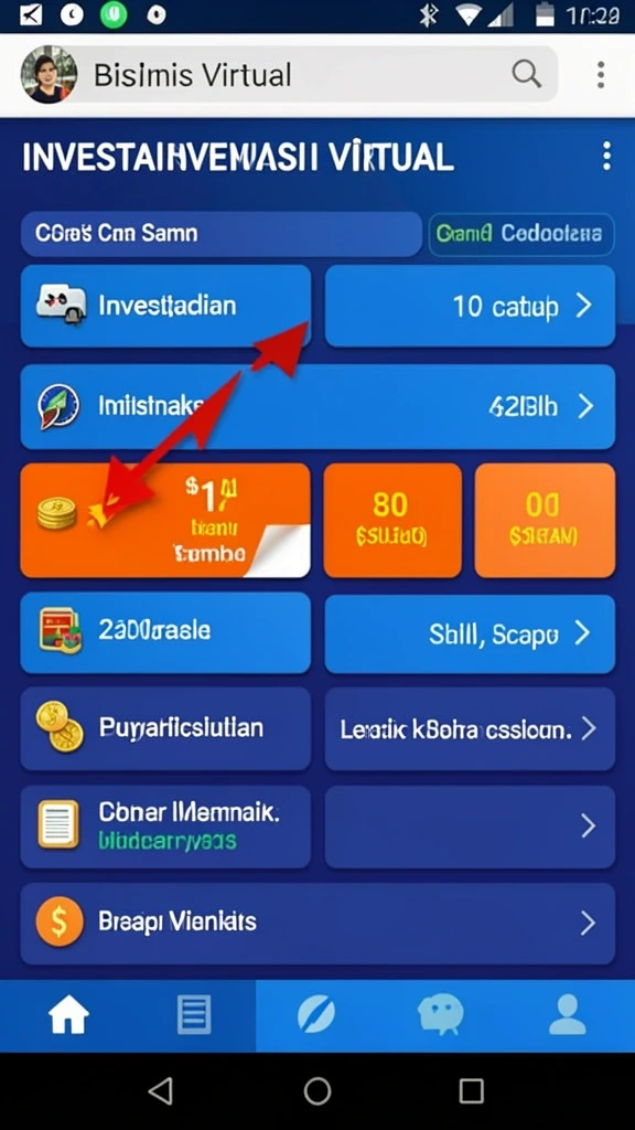 sjo777 - Screenshot menampilkan antarmuka permainan yang menarik.
