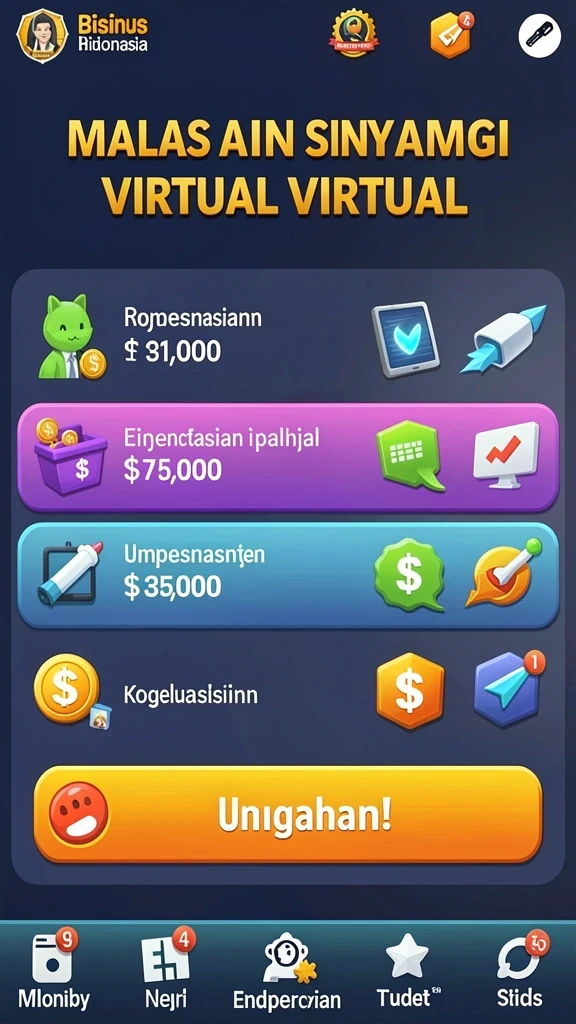 tentoto - Fitur interaktif yang membuat permainan lebih menarik.